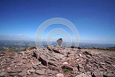 Pen Y Crug Stock Photo