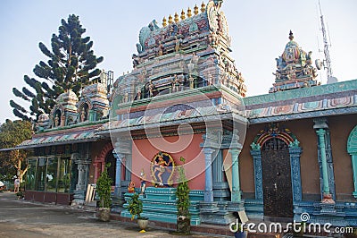 Penang Hill Hindu Temple Editorial Stock Photo