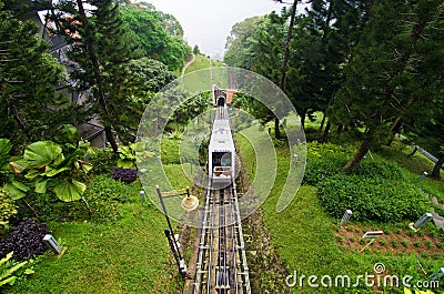 Penang Hill Railway Editorial Stock Photo