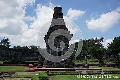 Penataran temple in Blitar, East Java, Indonesia Editorial Stock Photo