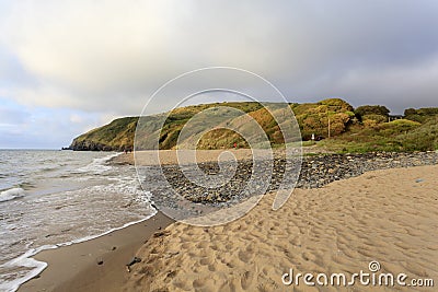 Penbryn Beach, Ceredigion Editorial Stock Photo