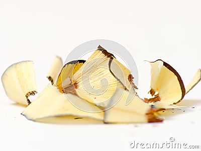 Pencil Crayon Shavings Stock Photo