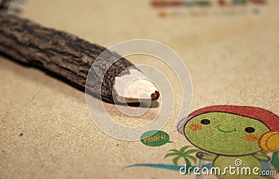 A pencil drawing Stock Photo