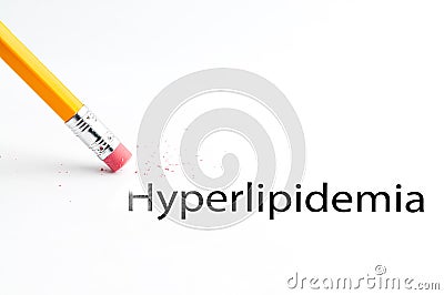 Pencil with eraser Stock Photo