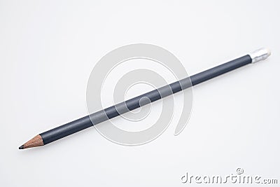 Pencil with eraser Stock Photo