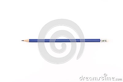 Pencil with eraser Stock Photo