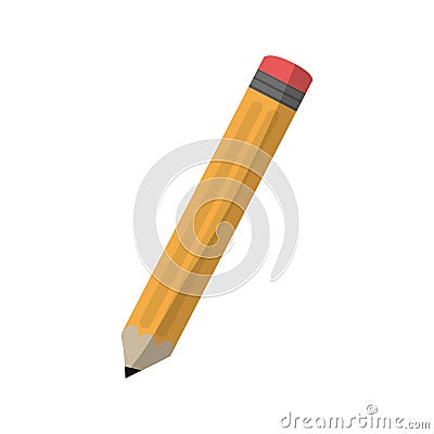 Pencil icon image Vector Illustration