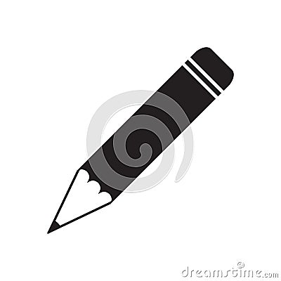 Pencil icon vector. Vector Illustration