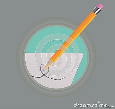 Pencil Vector Illustration