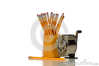 Pencil Sharpener Stock Photo