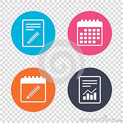 Pencil sign icon. Edit content button. Vector Illustration