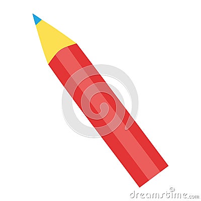 pencil stationery illustration Vector Illustration