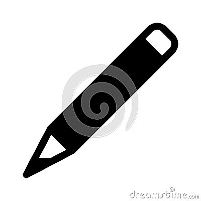 Pencil, write, edit, compose fully editable vector icon Vector Illustration