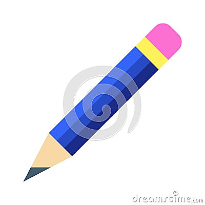 Pencil, write, edit, compose fully editable vector icon Stock Photo