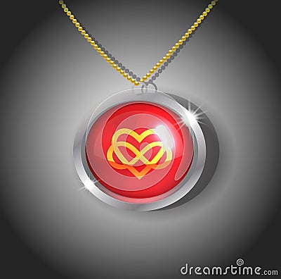 Pendant Vector Illustration