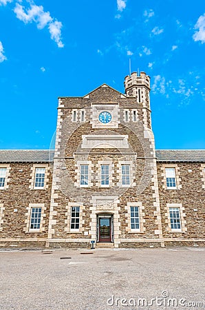 Pendennis Castle Armory Stock Photo