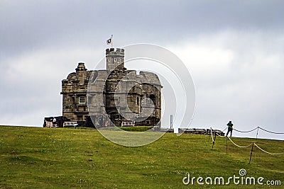 Pendennis Castle, Falmouth, Cornwall, England. Editorial Stock Photo