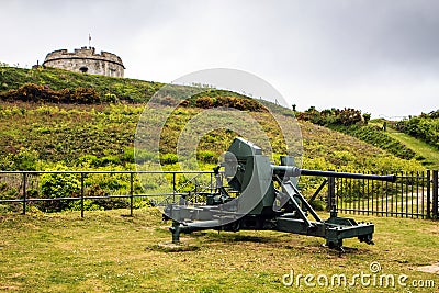 Pendennis Castle, Falmouth, Cornwall, England. Editorial Stock Photo