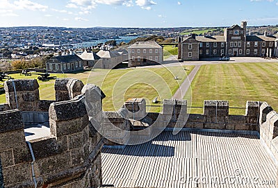 Pendennis Castle Stock Photo