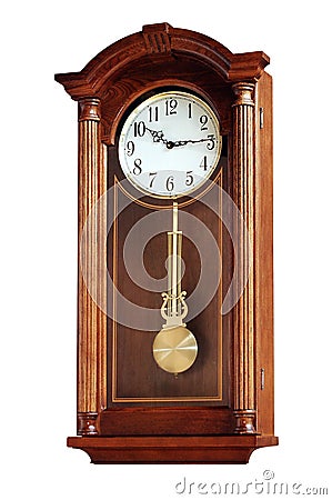 Pendulum clock Stock Photo