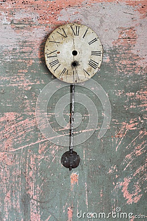 Pendulum clock Stock Photo