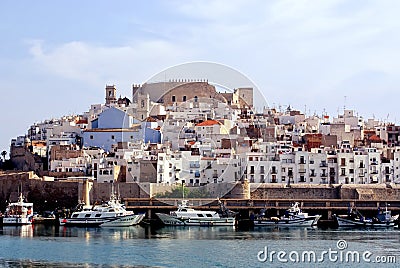 Peniscola (Castellon) -Spain- Stock Photo