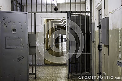 Penitentiary jail Stock Photo