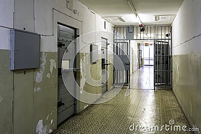 Penitentiary jail Stock Photo