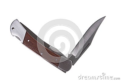 A penknife with a saw Stock Photo