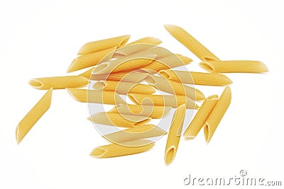 Penne rigate Stock Photo