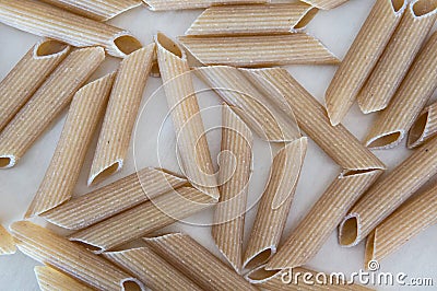 Penne rigate Stock Photo