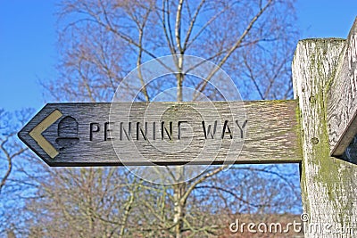 Pennine Way. Stock Photo