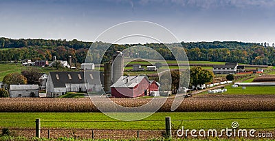 Pennsylvania Farmland Stock Photo