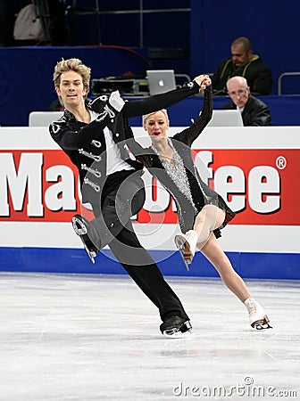 Penny COOMES / Nicholas BUCKLAND (GBR) Editorial Stock Photo