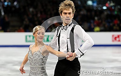 Penny COOMES / Nicholas BUCKLAND (GBR) Editorial Stock Photo