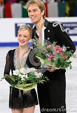 Penny COOMES / Nicholas BUCKLAND (GBR) Editorial Stock Photo