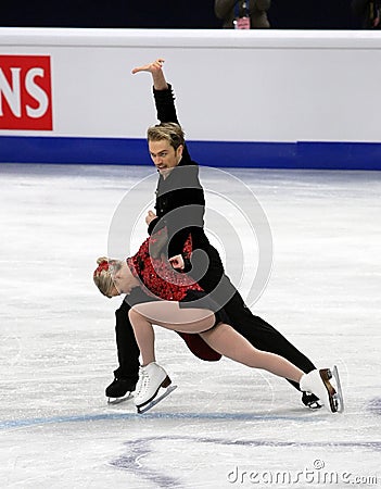 Penny COOMES / Nicholas BUCKLAND (GBR) Editorial Stock Photo