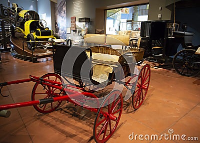 Penrose heritage museum carriage house Editorial Stock Photo