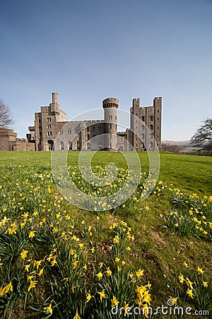 Penryhn Castle Stock Photo