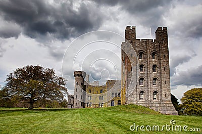 Penryhn Castle Stock Photo