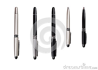 Pens Stock Photo