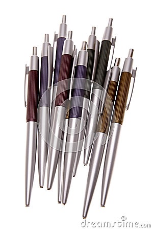 Pens Stock Photo