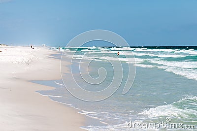 Pensacola Beach Florida Stock Photo