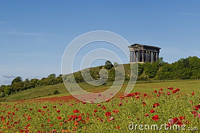 Penshaw Monument Stock Photo