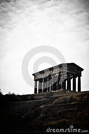 Old English Monument Stock Photo