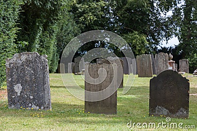 Penshurst church Cemetery Editorial Stock Photo