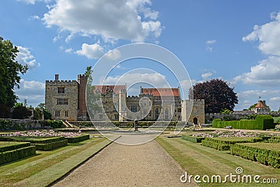 Penshurst Place and Gardens Stock Photo