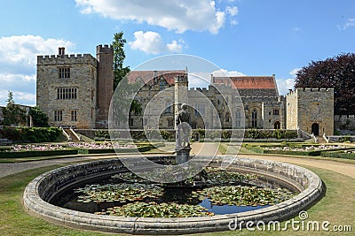 Penshurst Place and Gardens Stock Photo