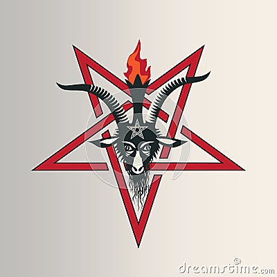 Pentagram Vector Illustration