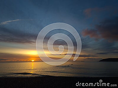 Penzance cornwall beach Stock Photo